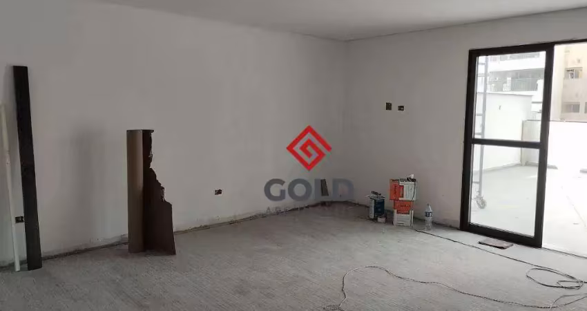 Sala para alugar, 26 m² por r$ 2.782,00/mês - vila gilda - santo andré/sp