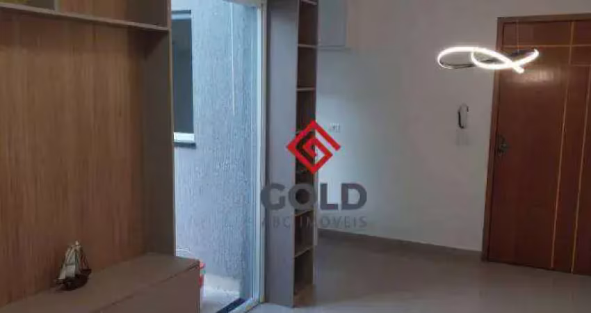 Apartamento com 2 dormitórios à venda, 38 m² por r$ 290.000,00 - parque joão ramalho - santo andré/sp