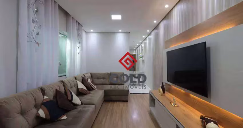 Casa com 2 dormitórios à venda, 145 m² por r$ 660.000,00 - parque capuava - santo andré/sp