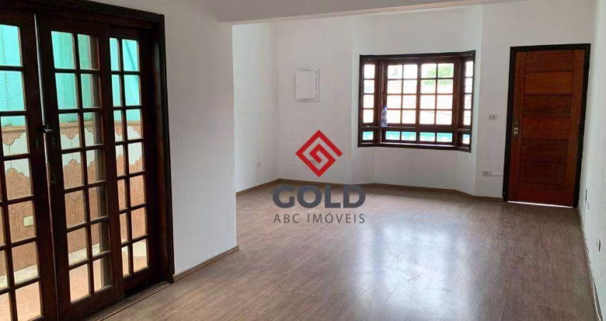 Amplo sobrado com 4 dormitórios para locação, com área útil de 298 m² - jardim das maravilhas - santo andré/sp