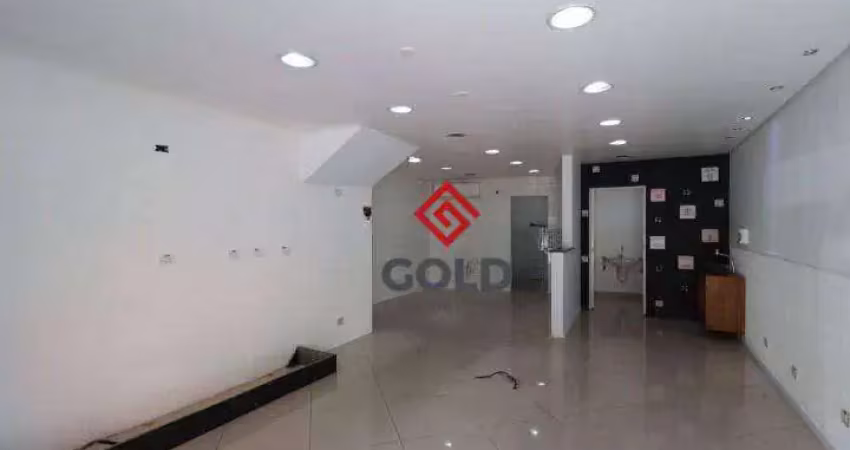Salão para alugar, 70 m² por r$ 2.380,00/mês - parque das nações - santo andré/sp