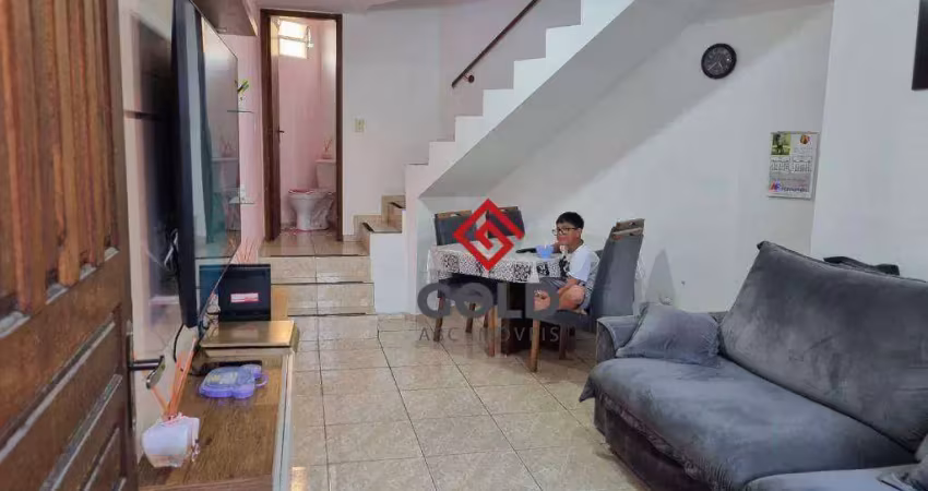Sobrado com 2 dormitórios para alugar, 172 m² por r$ 2.780/mês - parque gerassi - santo andré/sp