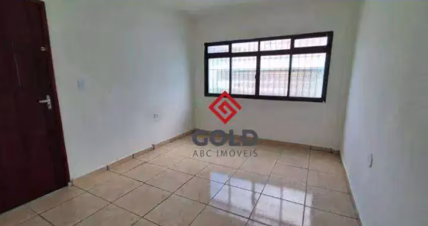 Casa com 2 dormitórios para alugar, 80 m² por r$ 2.550,00/mês - vila linda - santo andré/sp