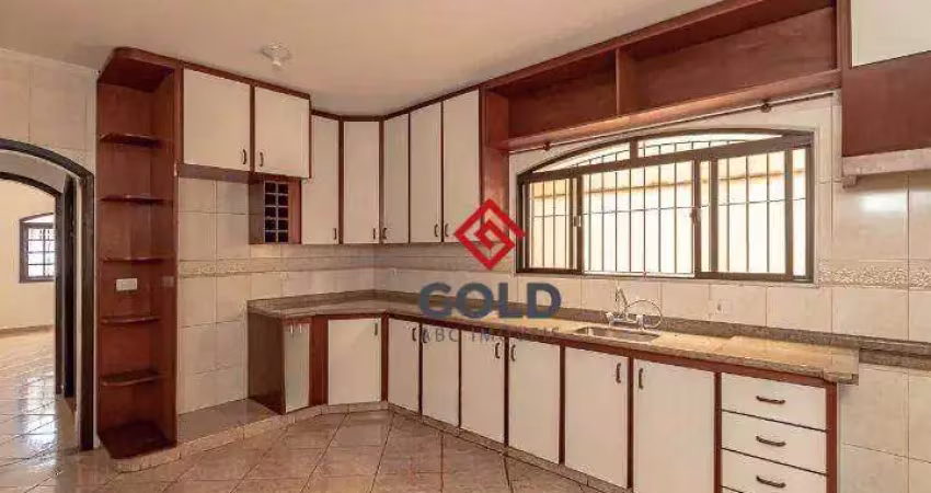 Sobrado com 3 dormitórios para alugar, 175 m² por r$ 3.695,00/mês - parque marajoara - santo andré/sp