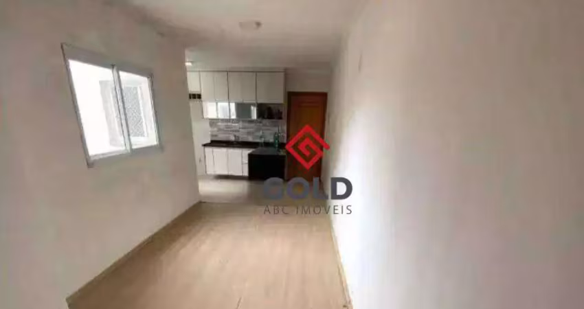Cobertura com 2 dormitórios, 104 m² - venda por r$ 436.000,00 ou aluguel por r$ 2.530,00/mês - vila linda - santo andré/sp