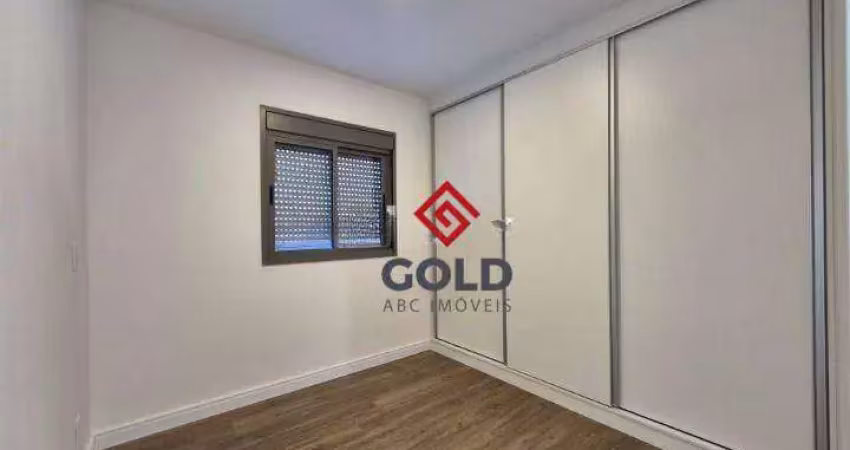 Apartamento com 2 dormitórios para alugar, 59 m² por r$ 2.855,00/mês - vila são pedro - santo andré/sp