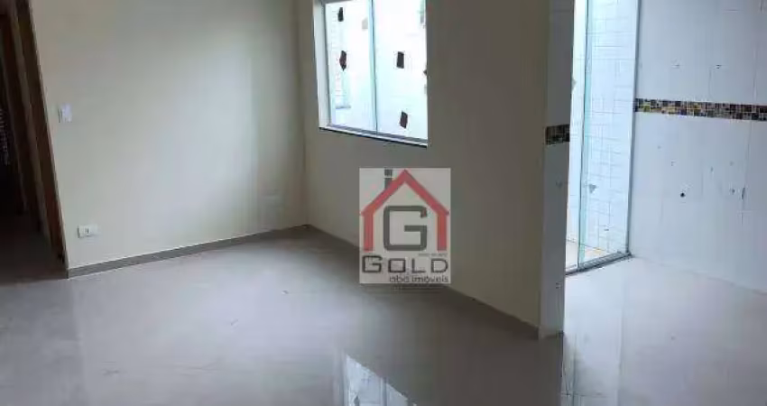 Cobertura com 2 dormitórios para alugar, 100 m² por r$ 2.200,00/mês - vila curuçá - santo andré/sp
