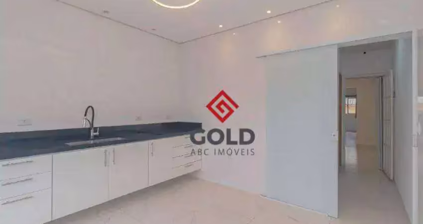 Sala para alugar, 100 m² por r$ 2.533,00/mês - vila bastos - santo andré/sp