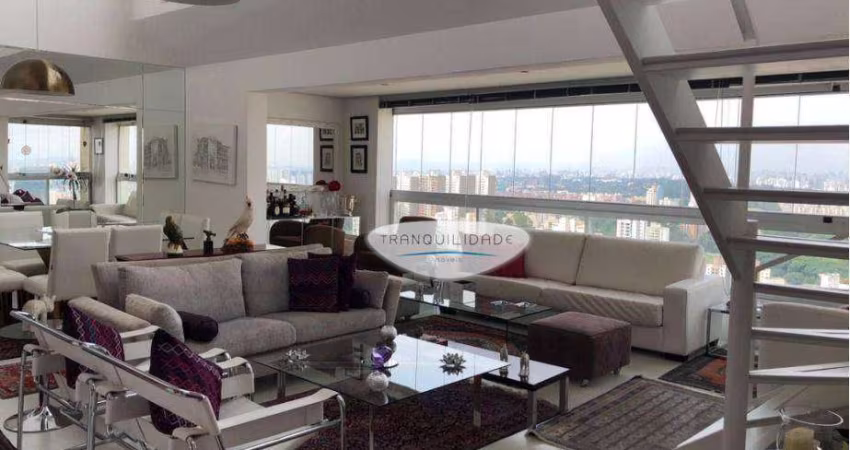 Cobertura com 3 dormitórios, 286 m² - venda por R$ 2.850.000,00 ou aluguel por R$ 29.440,30/mês - Panamby - São Paulo/SP
