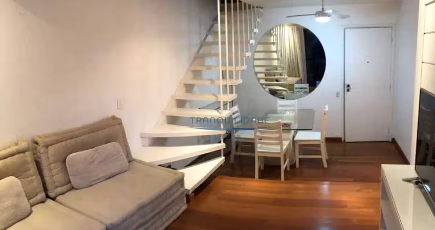 Apartamento Duplex com 1 dormitório à venda, 75 m² por R$ 1.480.000,00 - Itaim Bibi - São Paulo/SP