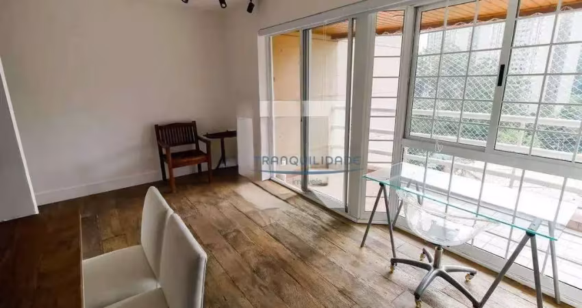 Apartamento com 1 dormitório, 48 m² - venda por r$ 380.000,00 ou aluguel por r$ 3.247,00/mês - vila andrade - são paulo/sp
