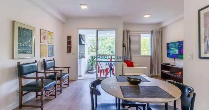 Apartamento com 2 dormitórios para alugar, 65 m² por r$ 4.280/mês - vila andrade - são paulo/sp