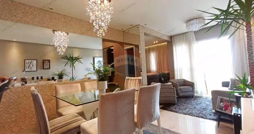 Apartamento 81 m²  2 dorm ( 1 suite ) sala ampliada ( reversivel 3 dorm) 2 vagas - monte verde