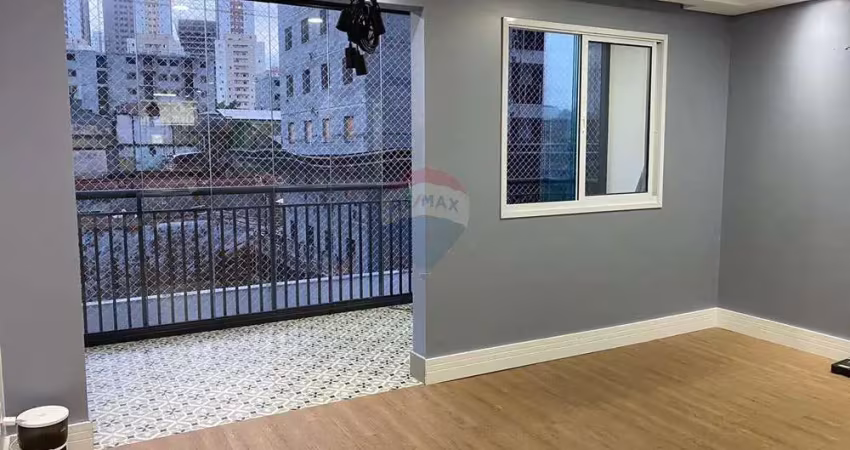 Apro para Locação - 2 Dorms + 1 Suíte em 75m² – Varanda Ampliada, 2 Vagas e Área de Lazer Completa