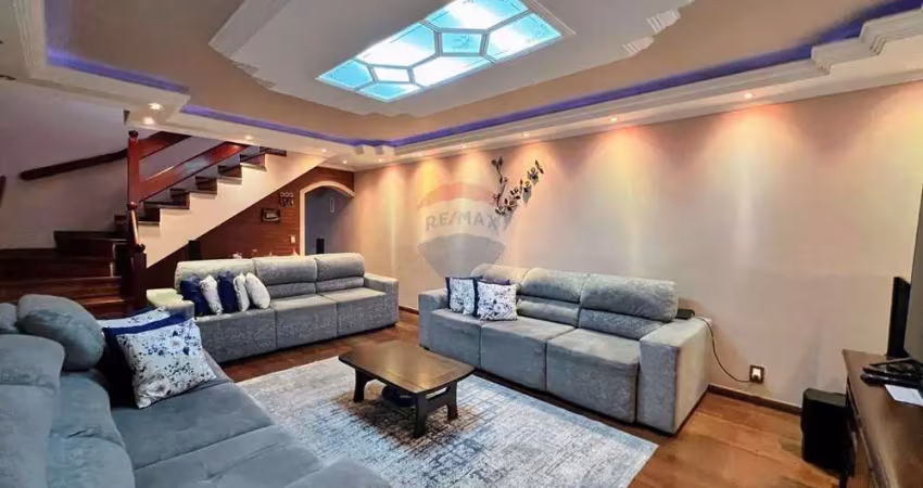 Casa - sobrado com 3 dormitórios (1 sendo suíte) - edícula com quarto e banheiro