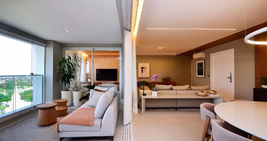 Lindo apartamento no helbor landscape ecoville 3 suites e 4 vagas mais depósito, unidade de revenda.