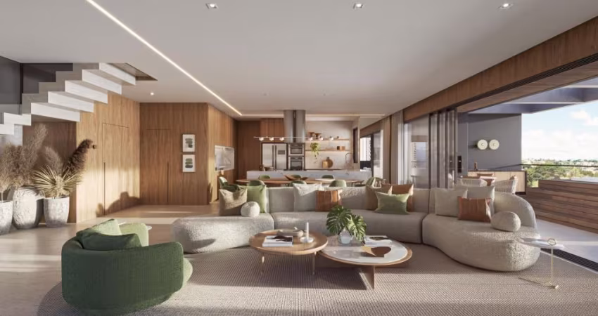 lindo apartamento no bairro Cabral 3 suítes na melhor localização de Curitiba