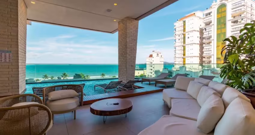 Lindo apartamento com 4 suites frente mar na praia de itapema