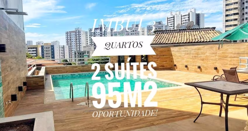 OPORTUNIDADE ÚNICA! Apartamento de 3 quartos com 2 suítes no Imbuí, Salvador-BA. Invista, more ou alugue agora!
