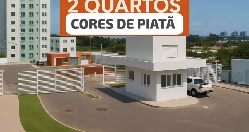 Apartamento à venda em Salvador-BA, 2 quartos 1 vagas de garagem em Piatã - Oportunidade única!