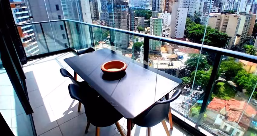 Apartamento de 1 quarto na barra, salvador: 1 suíte, varanda, vista mar, mobiliado, piscina e mais! aluguel r$3.717,00.