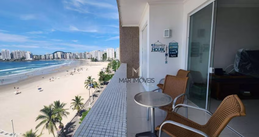Apartamento com 3 dormitórios à venda, 188 m² por R$ 1.450.000,00 - Pitangueiras - Guarujá/SP
