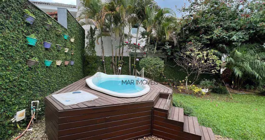 Casa com 3 dormitórios à venda, 203 m² por r$ 2.000.000,00 - praia do pernambuco - guarujá/sp