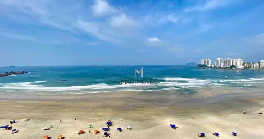 Apartamento Frente Mar Reformado com 2 dormitórios à venda, 110 m² por R$ 900.000 - Pitangueiras - Guarujá/SP