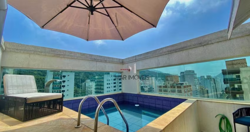 Cobertura à venda, 180 m² por R$ 1.200.000,00 - Pitangueiras - Guarujá/SP