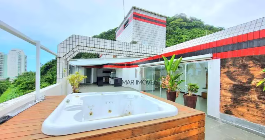 Cobertura com 2 dormitórios à venda, 200 m² por R$ 700.000,00 - Praia da Enseada - Guarujá/SP