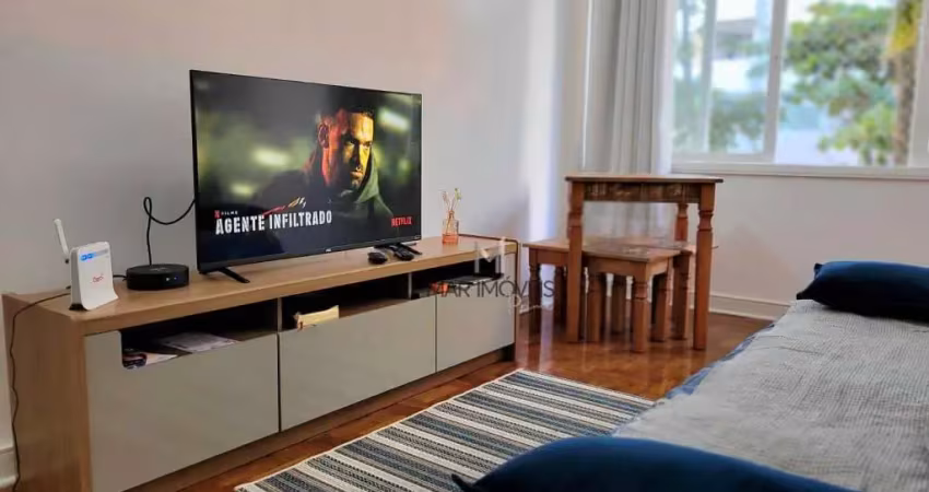 Apartamento com 2 dormitórios à venda, 70 m² - pitangueiras - guarujá/sp