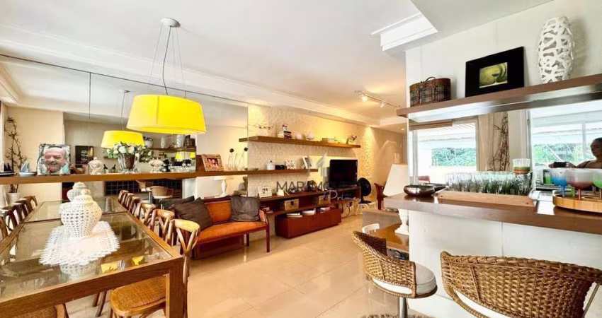 Apartamento Garden com 3 dormitórios, 188 m² - venda por R$ 1.060.000,00 ou aluguel por R$ 7.000,02/mês - Pitangueiras - Guarujá/SP