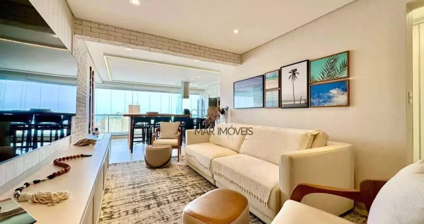 Apartamento à venda, 107 m² por r$ 1.180.000,00 - enseada - guarujá/sp