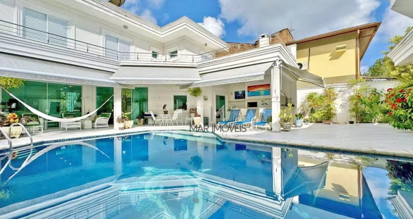 Casa com 5 dormitórios à venda, 420 m² por R$ 3.300.000 - Acapulco - Guarujá/SP