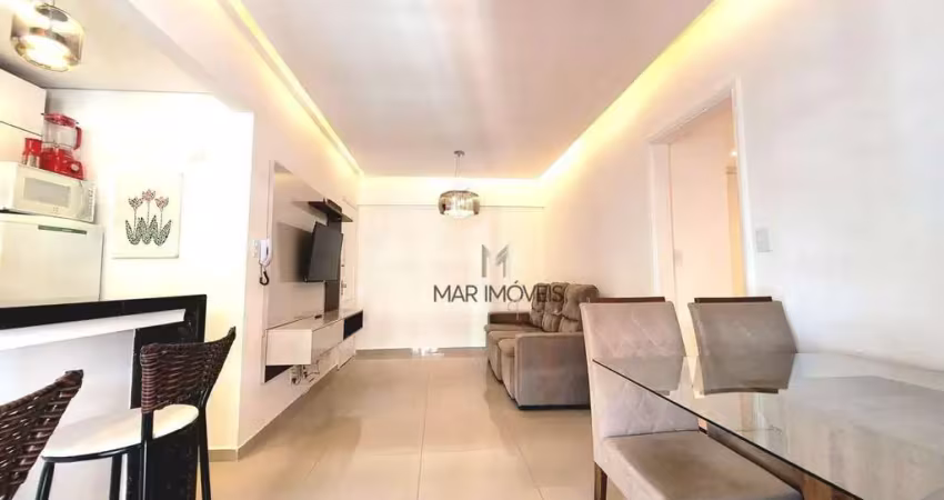 Apartamento com 2 dormitórios à venda, 60 m² por r$ 420.000,00 - pitangueiras - guarujá/sp