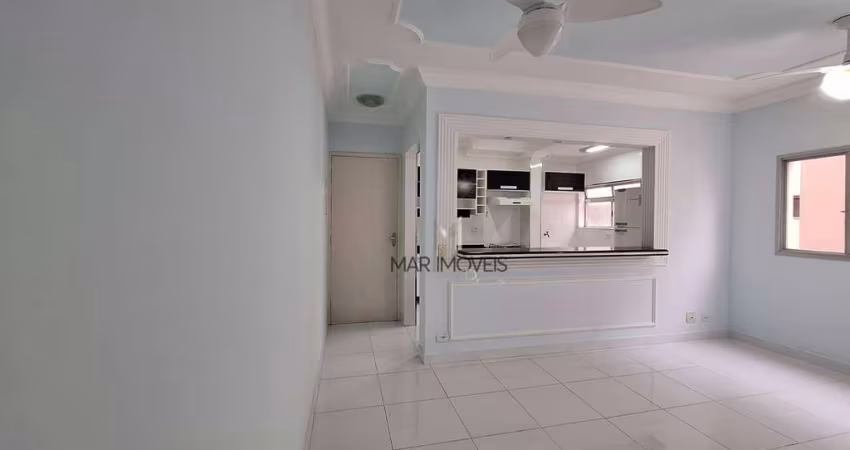 Praia da Enseada, apartamnto com 2 dormitórios, 01 vaga
