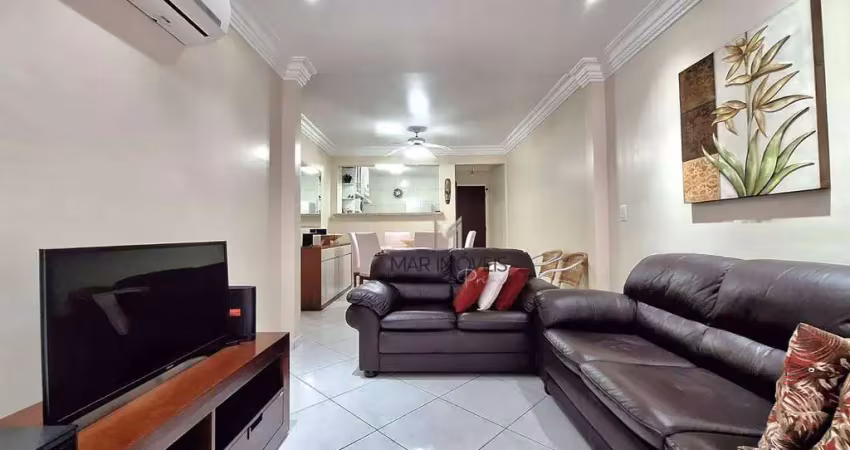 Apartamento com 3 dormitórios à venda, 110 m² por r$ 750.000,00 - pitangueiras - guarujá/sp