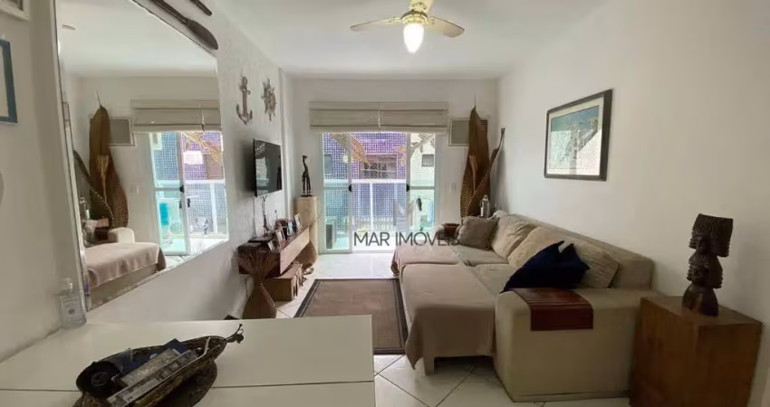 Apartamento com 2 dormitórios, 69 m² - venda por R$ 589.000,00 ou aluguel por R$ 6.625,00/mês - Tombo - Guarujá/SP