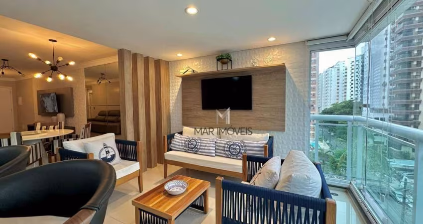 Apartamento, 105 m² - venda por R$ 1.250.000,00 ou aluguel por R$ 8.500,02/mês - Pitangueiras - Guarujá/SP