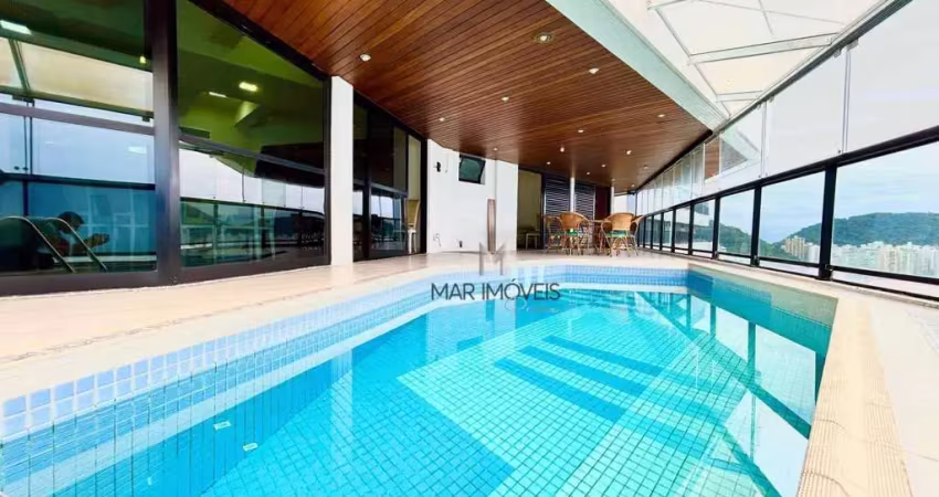 Apartamento com 3 dormitórios à venda, 355 m² por R$ 5.000.000 - Jardim Astúrias - Guarujá/SP
