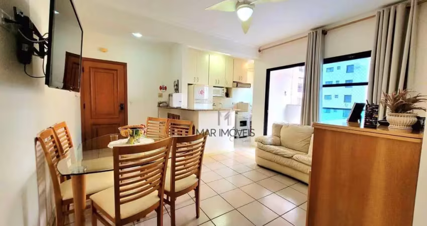 Apartamento com 2 dormitórios à venda, 70 m²  - pitangueiras - guarujá/sp