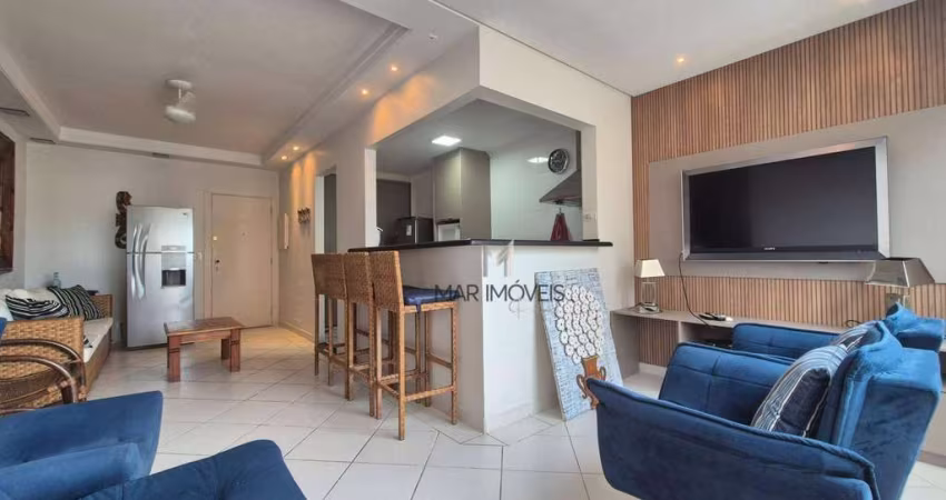 Apartamento com 1 dormitório à venda, 60 m² por R$ 450.000,00 - Pitangueiras - Guarujá/SP