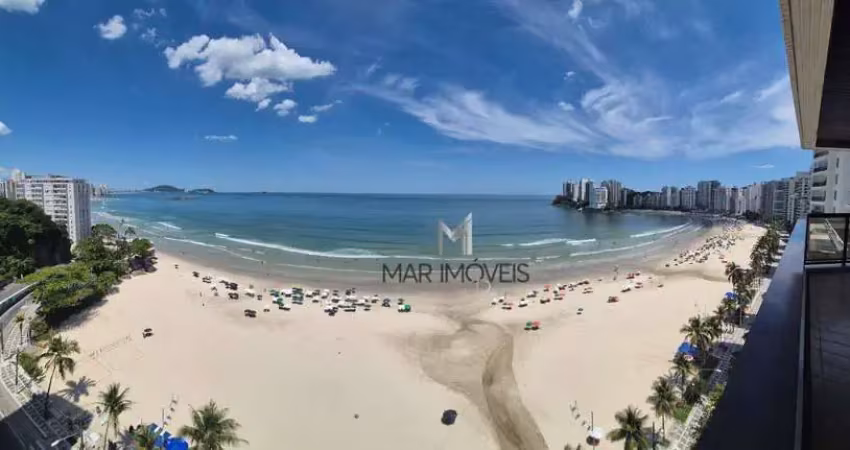 Apartamento com 3 dormitórios à venda, 200 m² por r$ 3.000.000 - astúrias - guarujá/sp