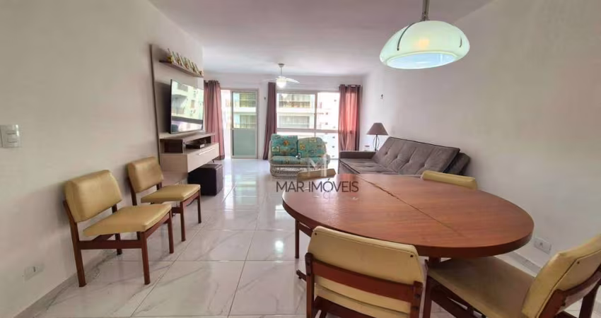 Apartamento com 3 dormitórios à venda, 140 m² por R$ 630.000,00 - Pitangueiras - Guarujá/SP