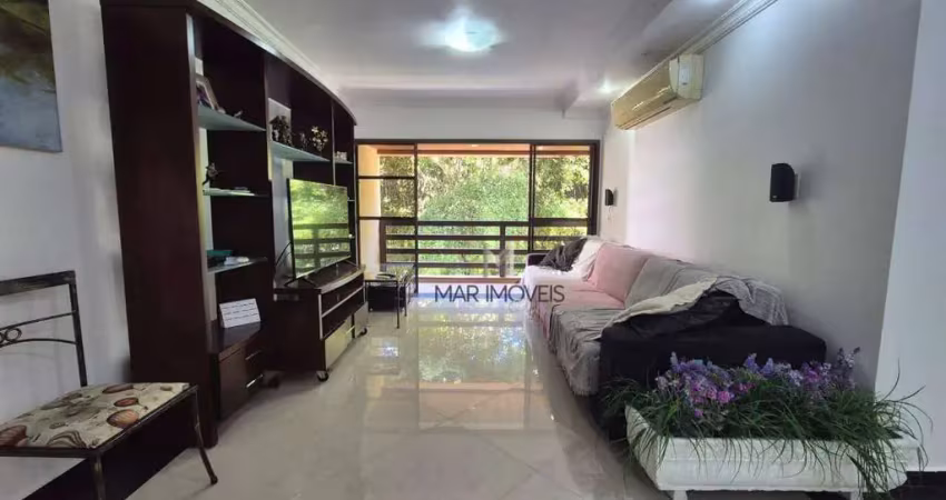 Apartamento com 3 dormitórios à venda, 130 m² por r$ 700.000,00 - pitangueiras - guarujá/sp