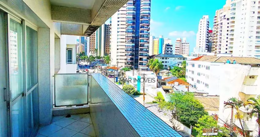 Apartamento com 2 dormitórios à venda, 96 m² - jardim las palmas - guarujá/sp