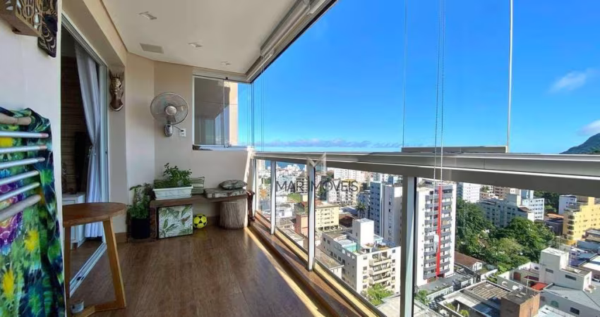 Apartamento com 2 dormitórios à venda, 70 m² por R$ 689.000,00 - Asturias - Guarujá/SP