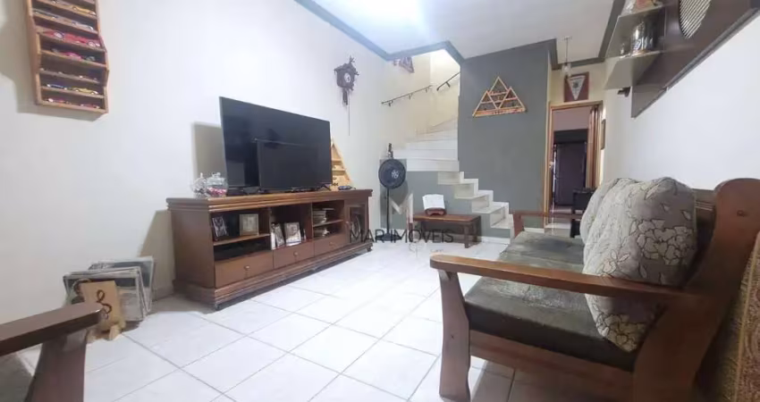 Casa com 3 dormitórios à venda, 102 m²  úteis - 2 vagas - asturias - guarujá/sp