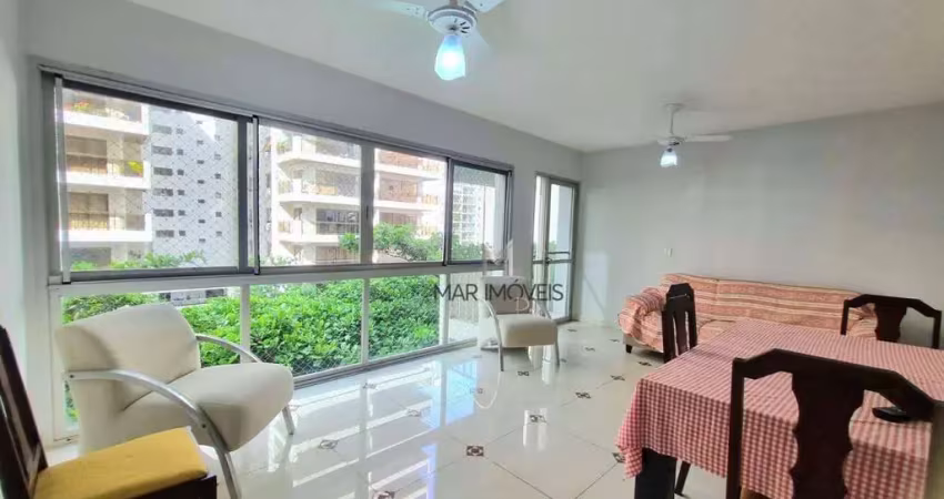 Apartamento com 2 dormitórios, 90 m² - venda por r$ 550.000,00 ou aluguel por r$ 3.500,00/mês - praia pitangueiras - guarujá/sp