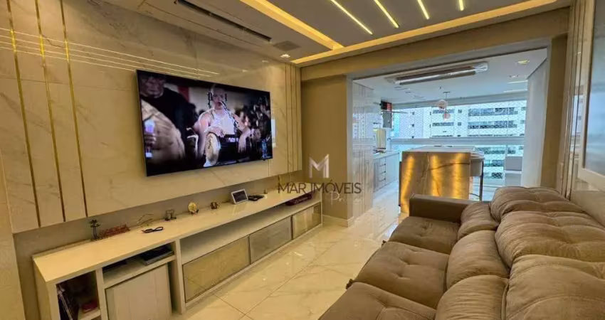Apartamento com 2 dormitórios à venda, 90 m² - praia das astúrias - guarujá/sp